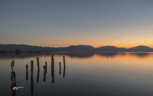 Waiting for the sunrise -Lago Puccini Ottobre 2018