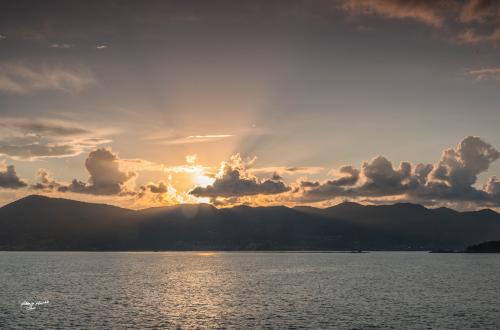 The mountains the horizon-Lerici-Settenbre 2018