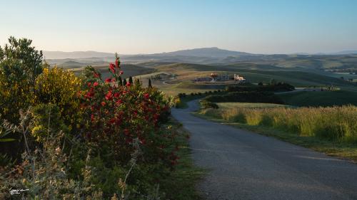 Walking at dawn Theater of silence-Lajatico-Maggio 2021
