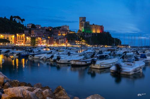 The blue hour Lerici Castle-Lerici Maggio 2021