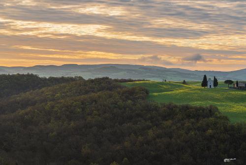 Vitaleta churchAt dawn.Aprile 2022