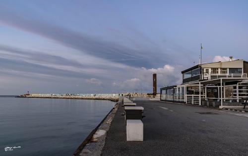 Sunset on the harbor-Porto Pesaro-Dicembre 2019