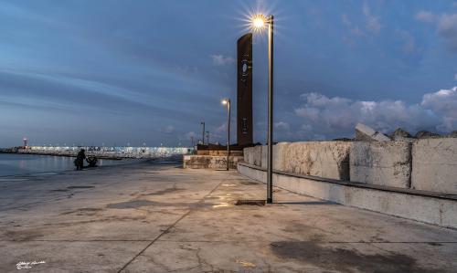 Sunset on the harbor-Porto Pesaro-Dicembre 2019