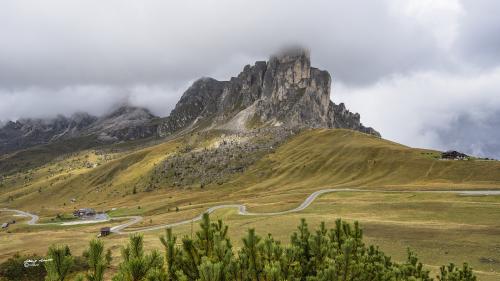Haze on Passo Giau-Settembre 2020