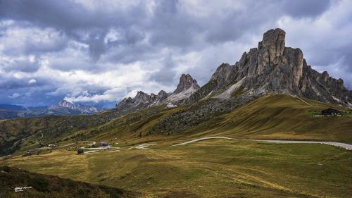 Hairpin bends of Passo Giau-Settembre 2020