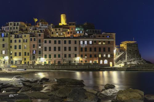 The creek in the evening-Vernazza Febbraio 2020