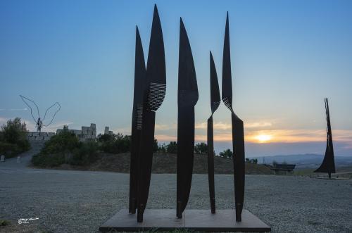 Sculptures-Lajatico Teatro Del silenzio-Agosto 2020
