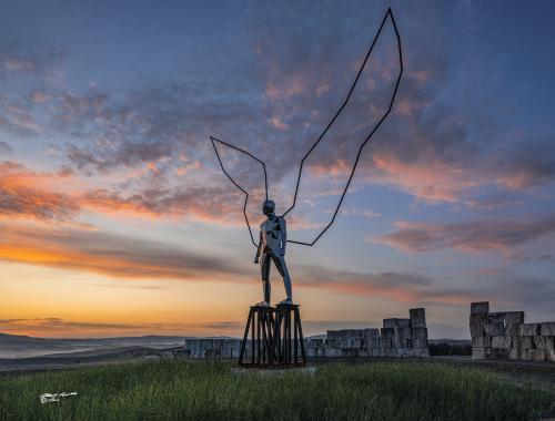 Wings in freedom-Lajatico Teatro del silenzio-Settembre 2019