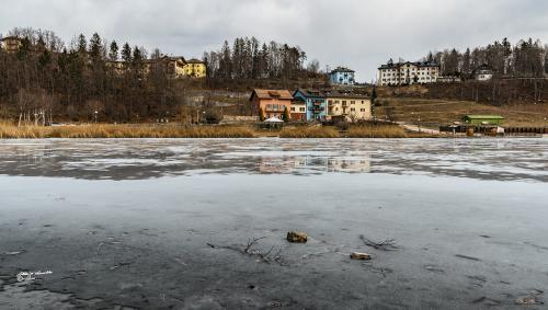 The frozen lake-Lavarone-Febbraio 2019
